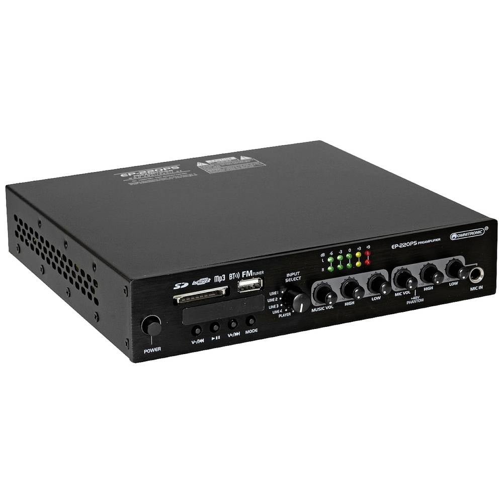 Omnitronic EP-220PS Preamplificatore PA