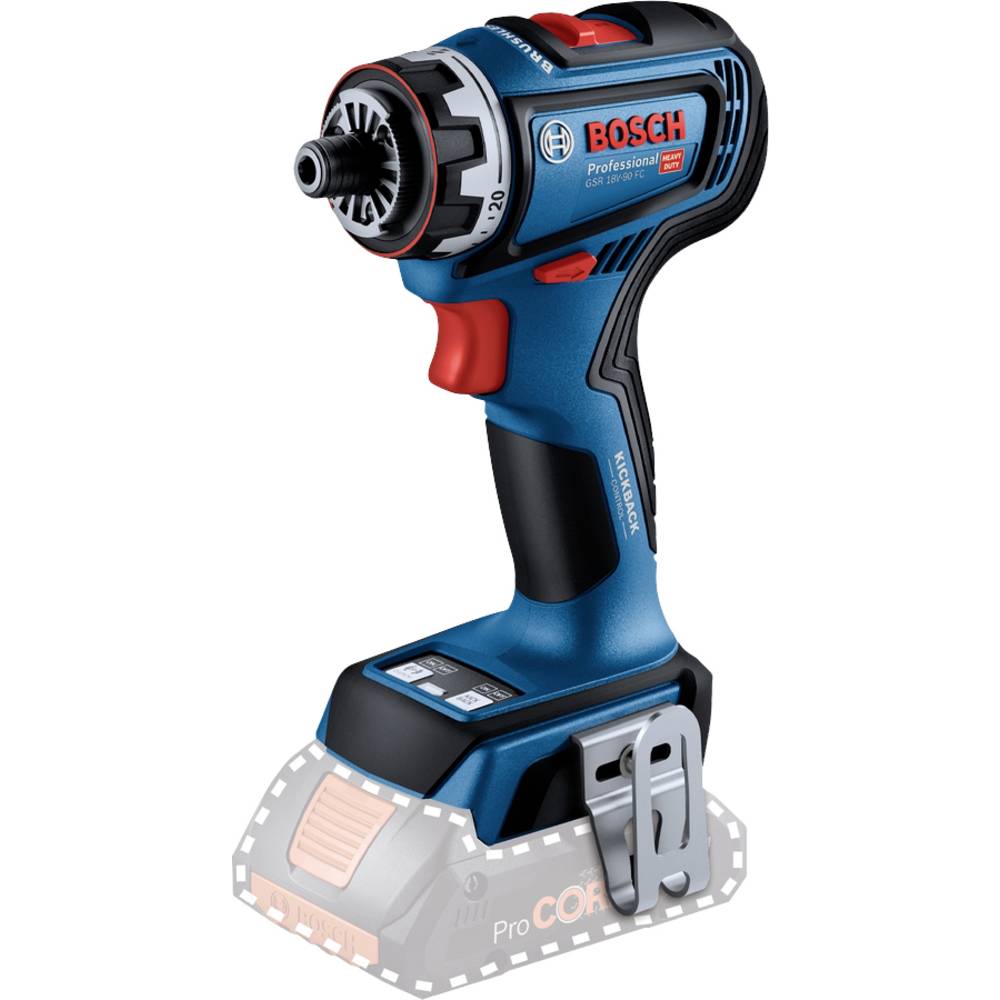 Bosch Professional GSR 18V-90 FC 06019K6202 Trapano avvitatore a batteria 18 V Li-Ion senza batteria, senza caricatore