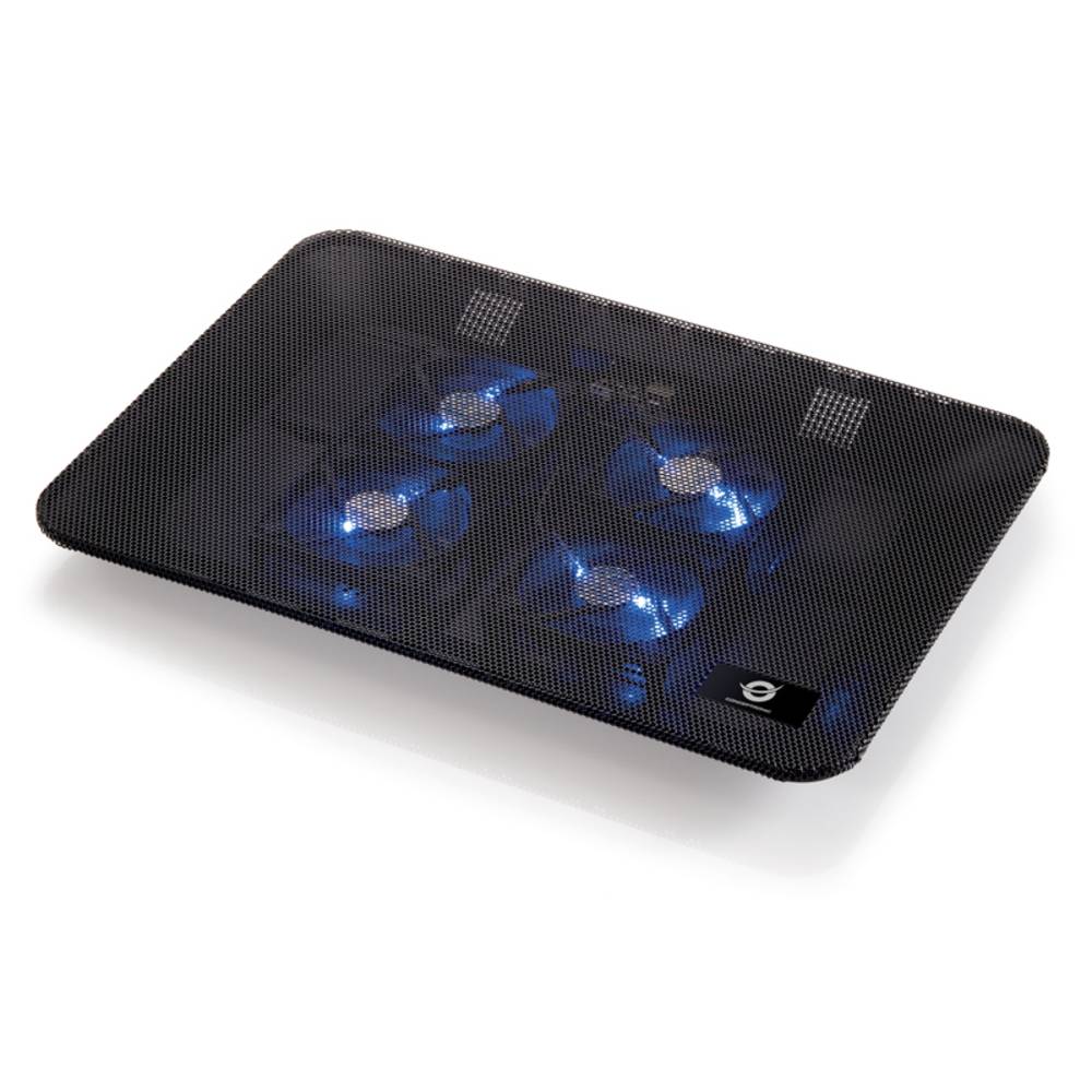 Conceptronic Kühlende Notebook-Unterlage mit 4 Lüftern Supporto per notebook con funzione di raffreddamento