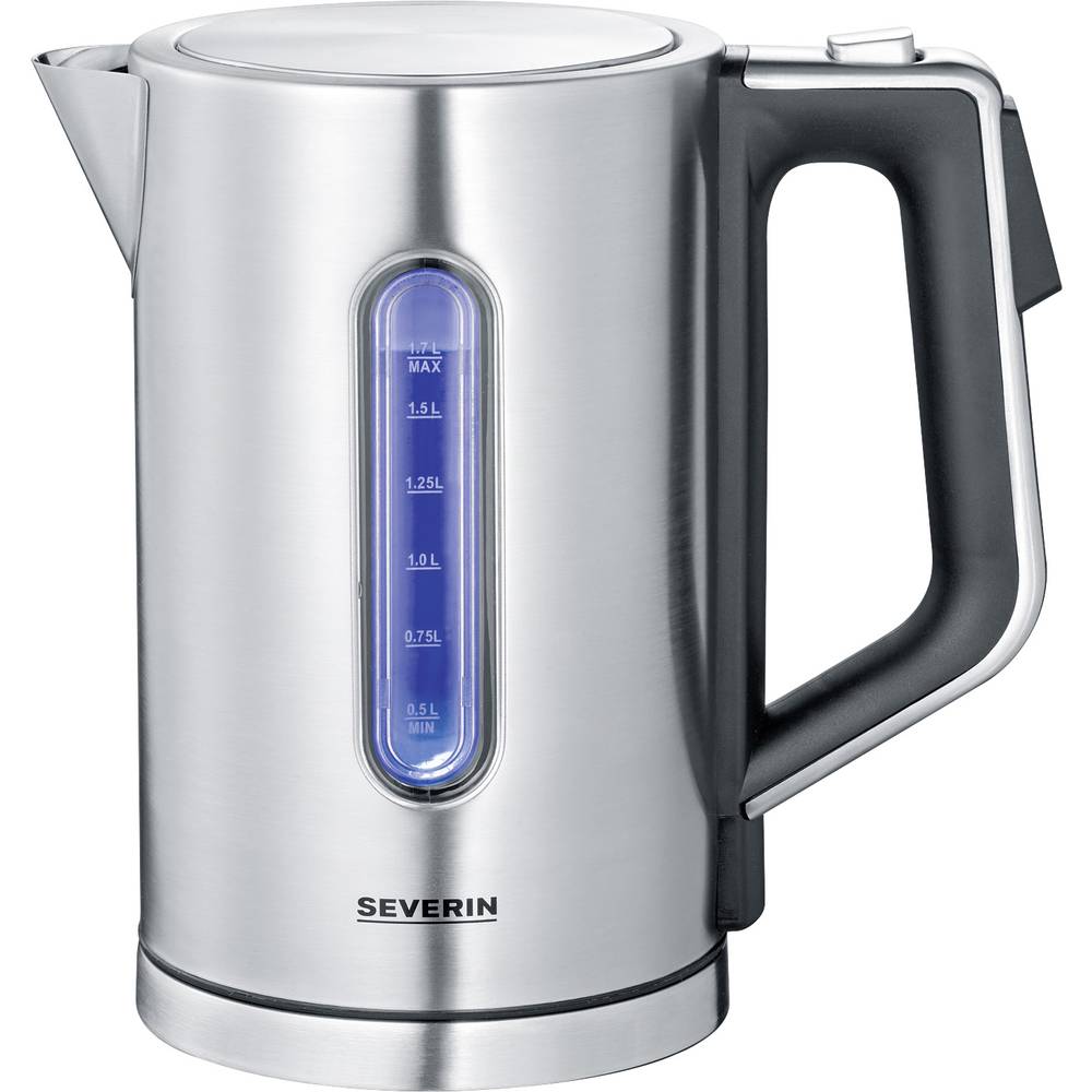 Severin WK 3418 Bollitore Acciaio inox (spazzolato) Capacità effettiva: 1.7 l