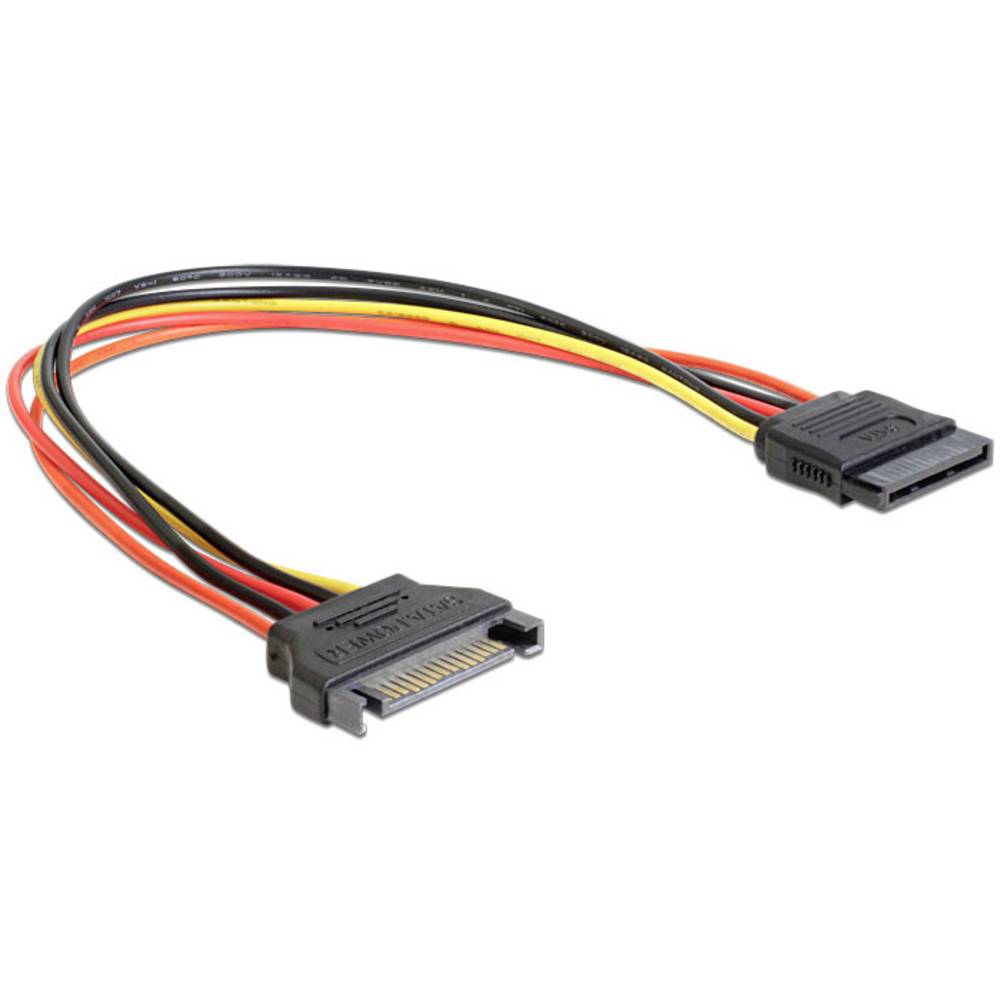 Cavo Alimentazione Delock 0.3 m Multicolore