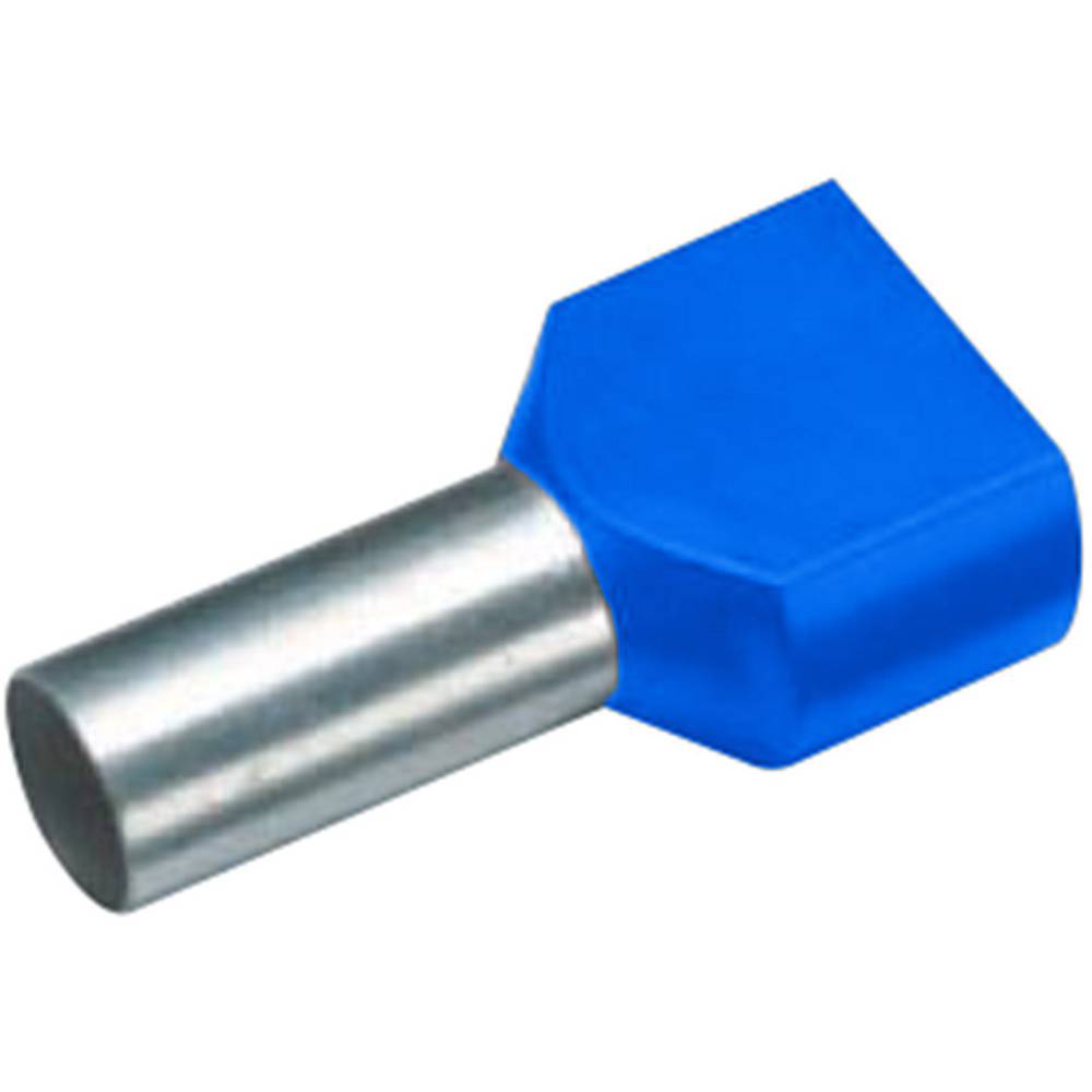 Vogt Verbindungstechnik 460509D Capocorda doppio 2.5 mm² Parzialmente isolato Blu 100 pz.