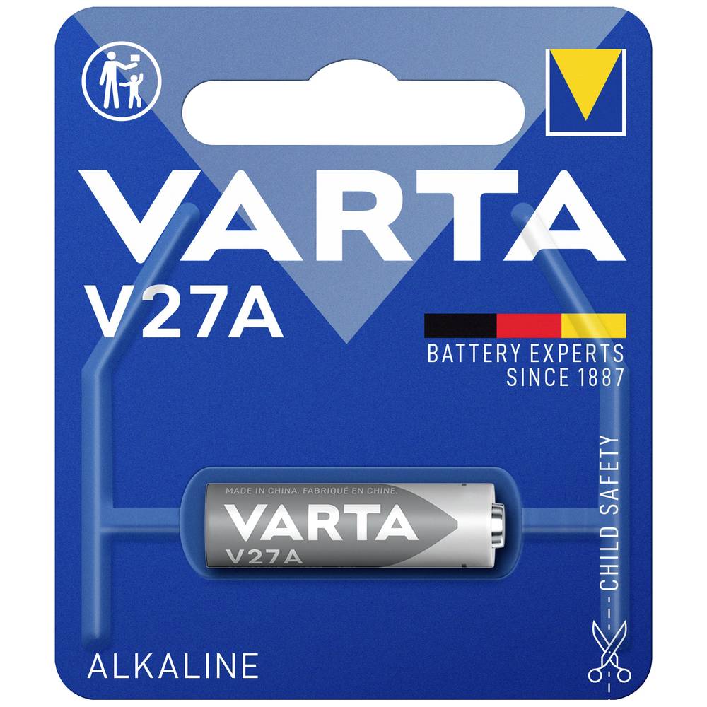Varta ALKALINE Special V27A Bli 1 Batteria speciale 27 A Alcalina/manganese 12 V 19 mAh 1 pz.