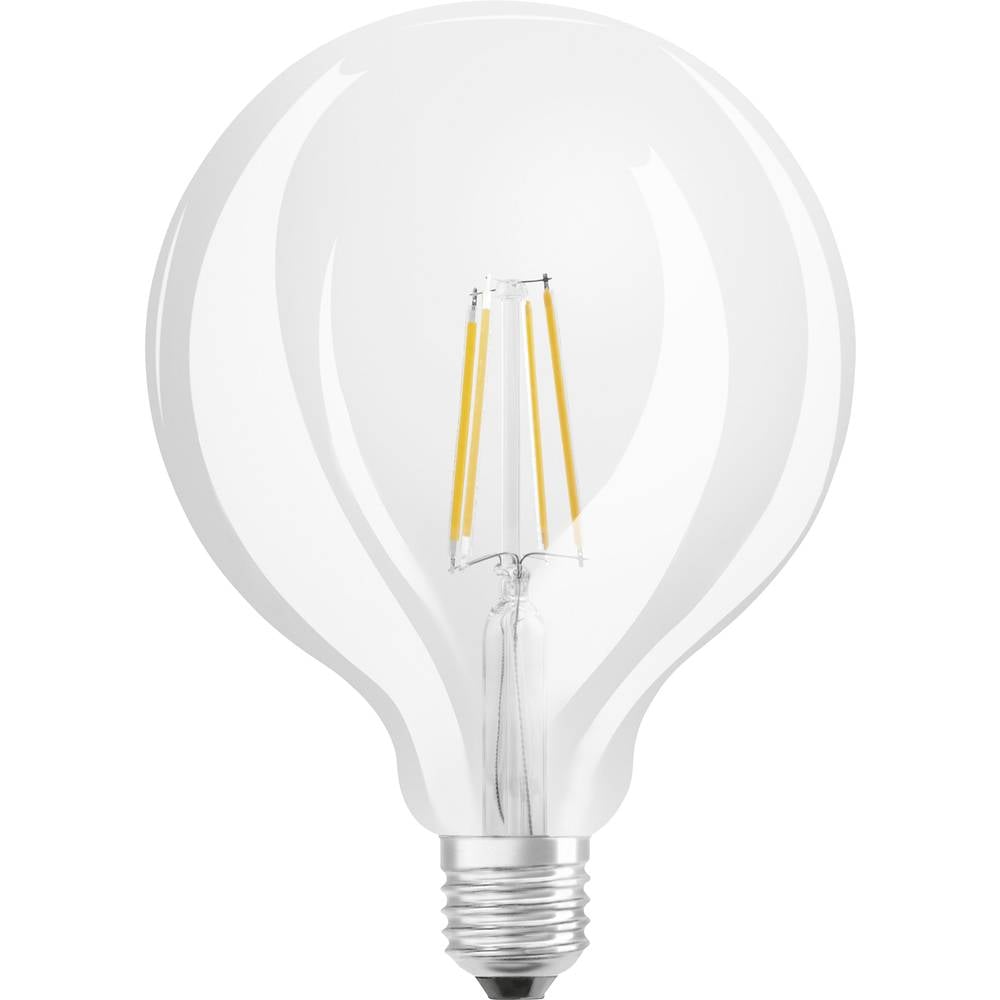 OSRAM HOMELIGHTING 4058075808942 LED (monocolore) ERP E (A - G) E27 Forma di palla 7 W = 60 W Bianco caldo (Ø x L) 125 mm x 173 mm GLOWdim, dimmerabil