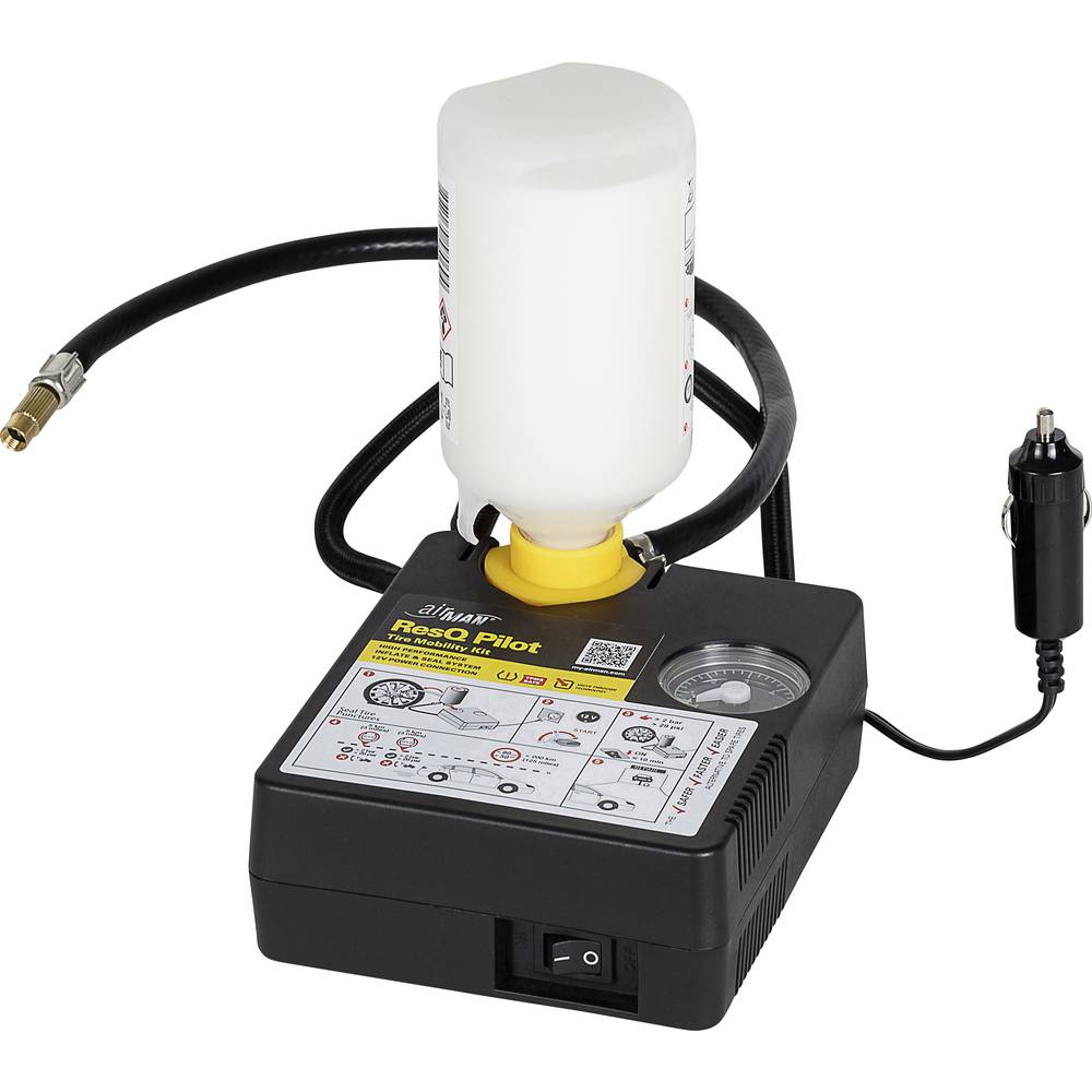 Airman 71-047-001 ResQ Pilot Valve Through Sealant 300 Kit emergenza per foratura pneumatici 1 pz.