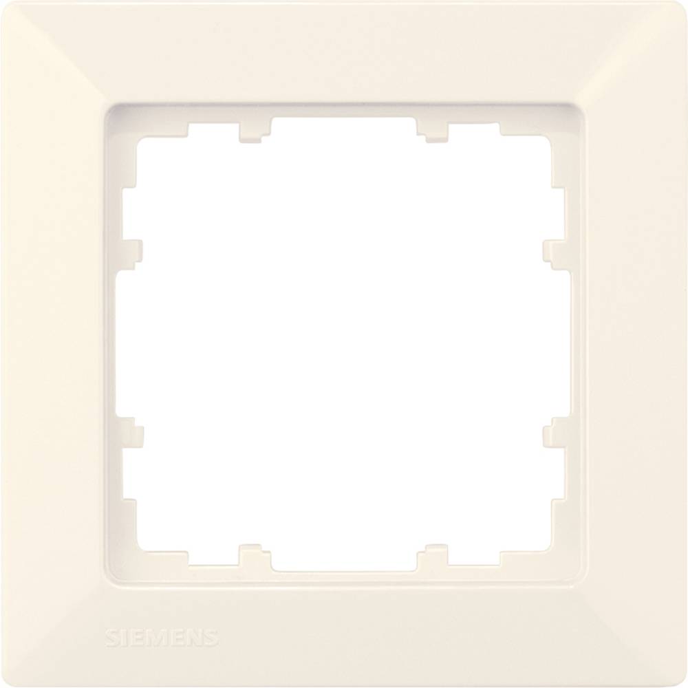 Siemens Interruttore 1 parte Telaio di copertura Delta Bianco 5TG25810 1 pz.