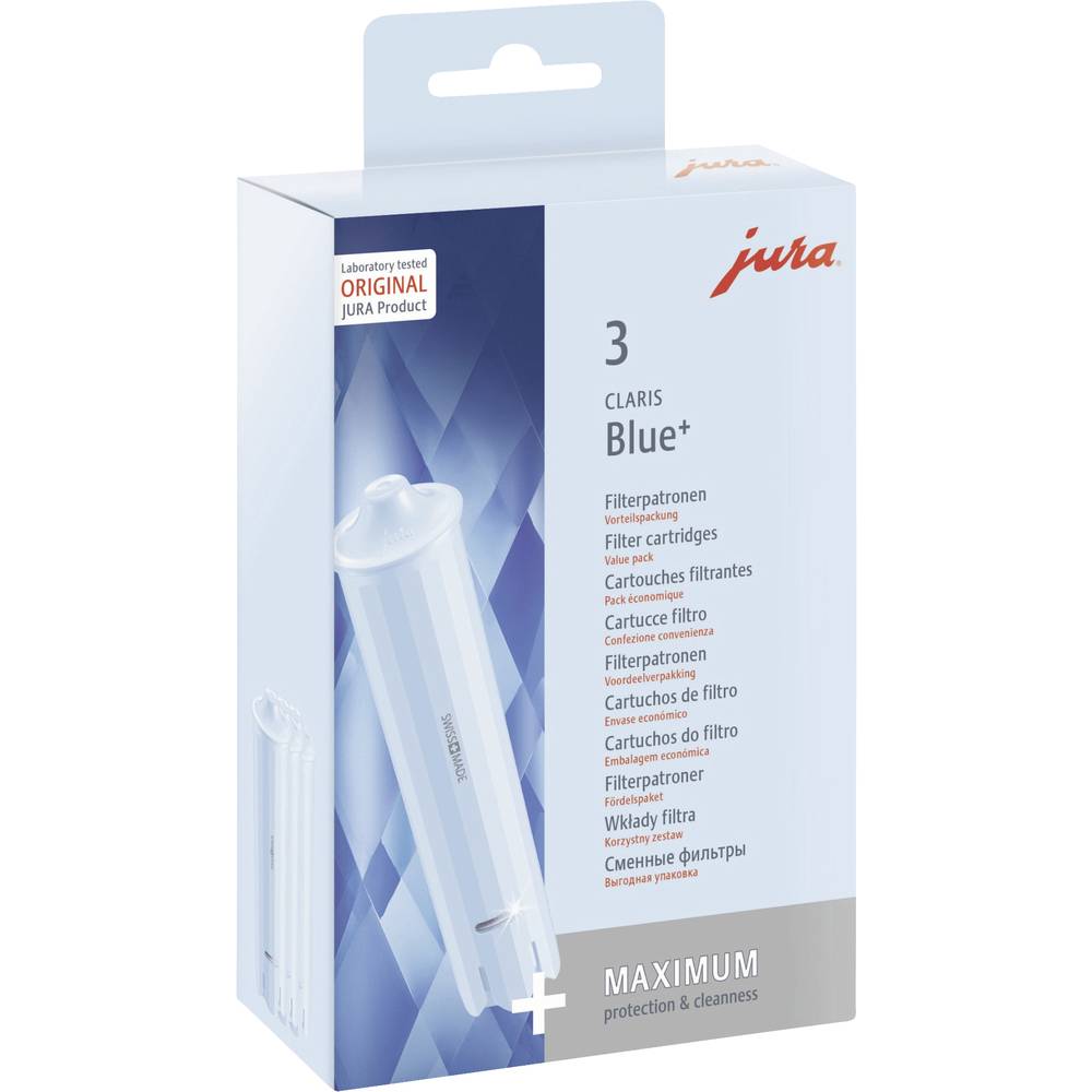 jura 24231 CLARIS Blue+ Cartuccia filtro 3 pz.