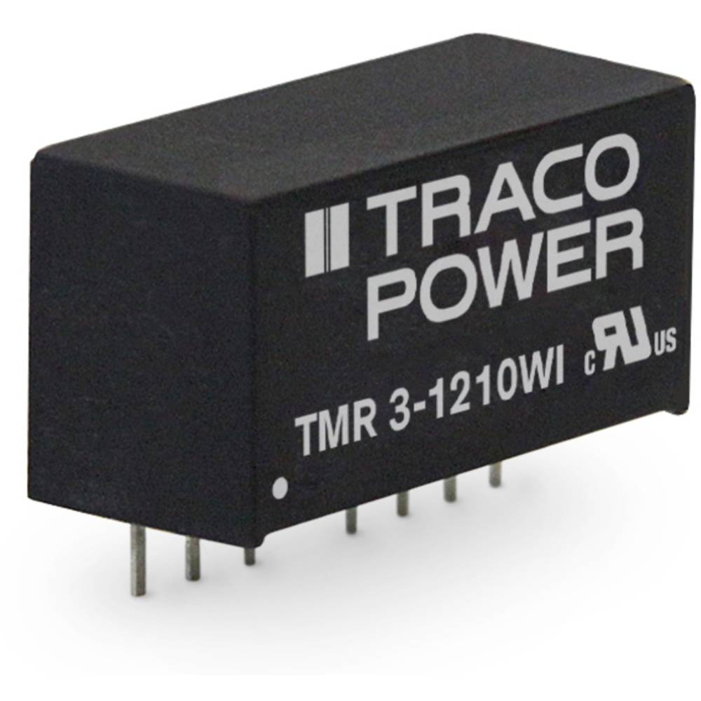 TracoPower TMR 3-4812WI Convertitore DC/DC da circuito stampato 48 V/DC 12 V/DC 250 mA 3 W Num. uscite: 1 x Contenuto 1 pz.