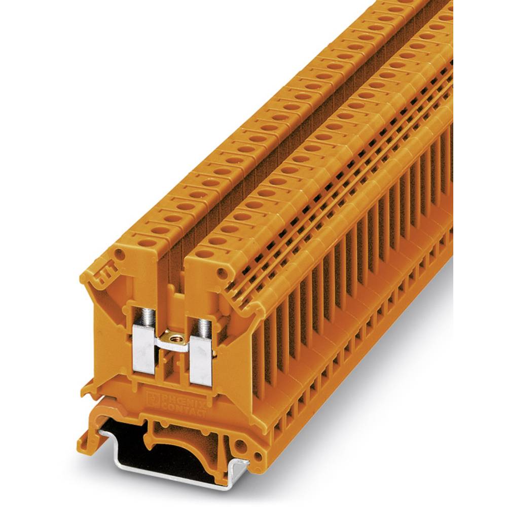 Phoenix Contact 3002908 Morsetto passante componibile 6.2 mm A vite Arancione 50 pz.