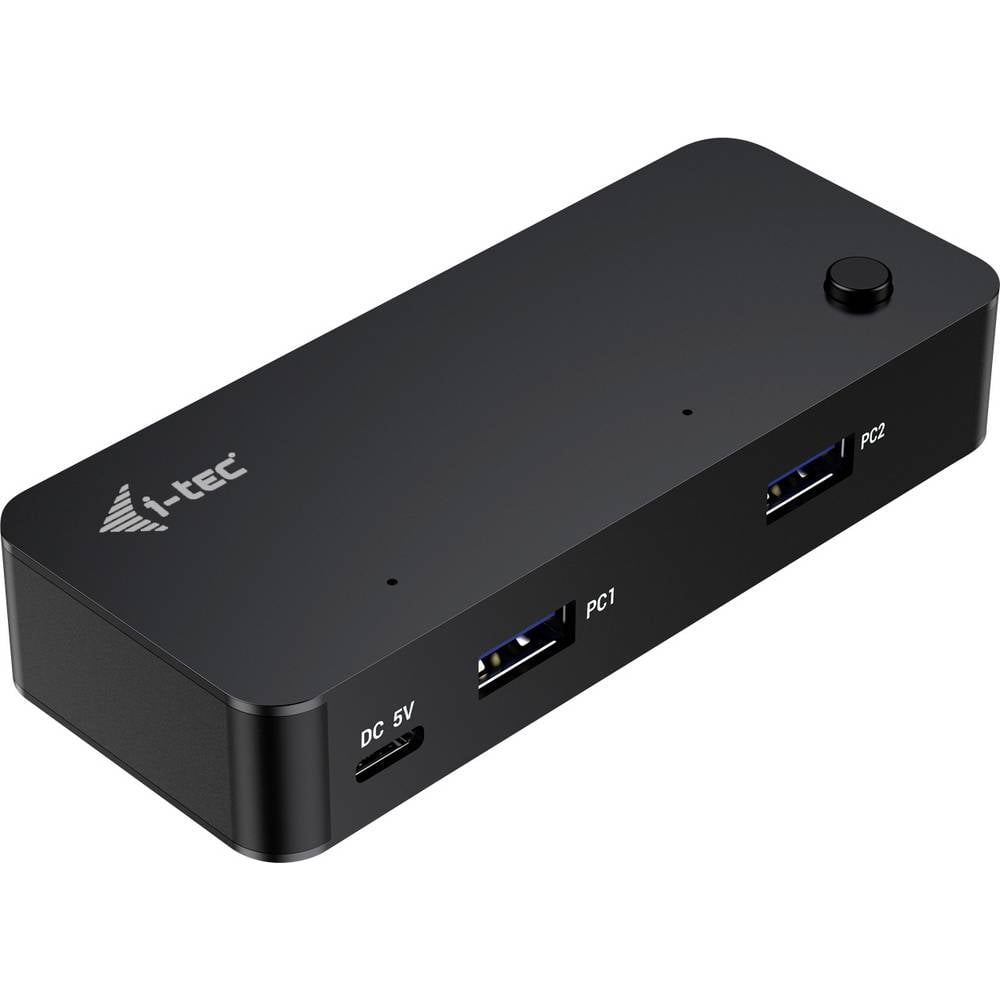 i-tec CAKVMHUB2A2C Hub combinato USB Nero