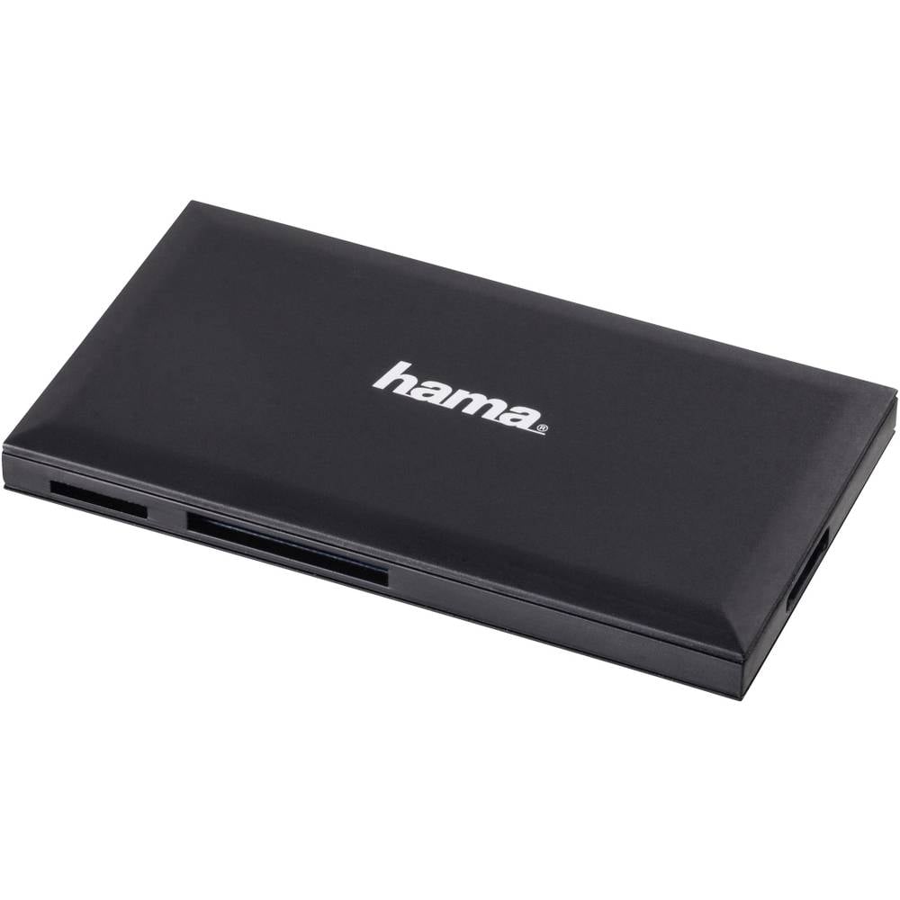 Hama Lettore schede di memoria esterno CompactFlash, Memory Stick, Memory Stick Duo, Memory Stick PRO, Memory Stick PRO Duo, microSD, microSDHC, micro