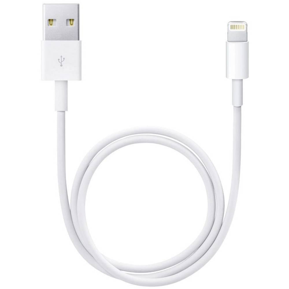 Apple iPod, iPhone, iPad Cavo [1x Spina A USB 2.0 - 1x Spina Dock Lightning Apple] 0.50 m Bianco