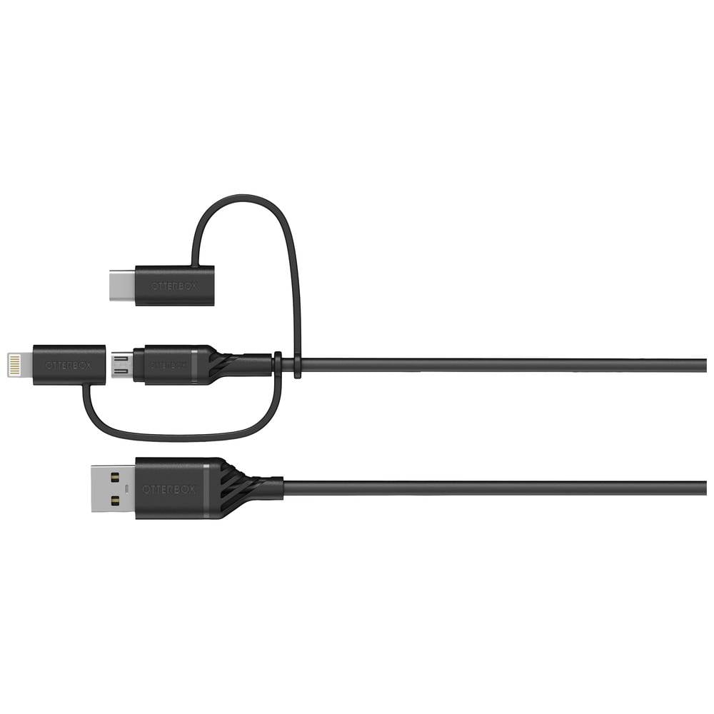 Otterbox Cellulare Cavo [1x USB-A - 1x Lightning, USB-C®, Micro USB] 1.00 m USB-A, Lightning, USB-C®, Micro USB