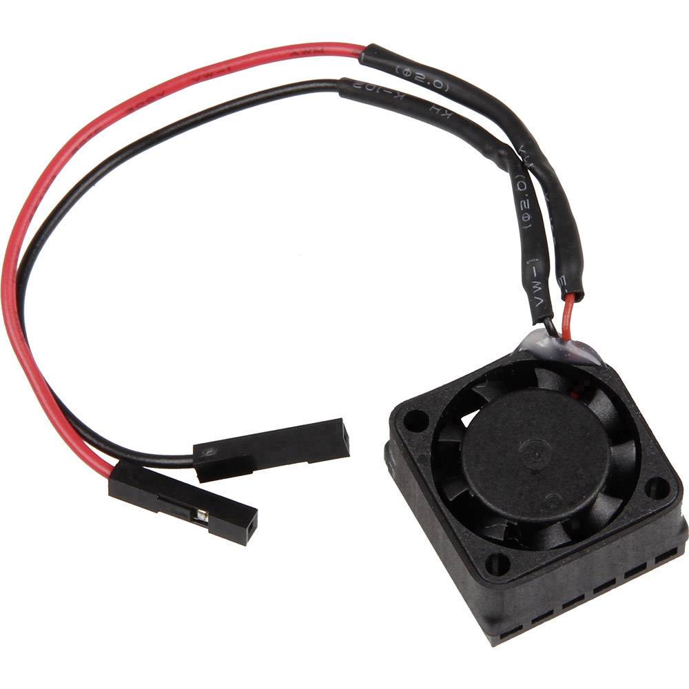 Joy-it rb-heatsink2 Ventilatore attivo Adatto per (kit di sviluppo): Raspberry Pi®, Rock Pi, Banana Pi Nero