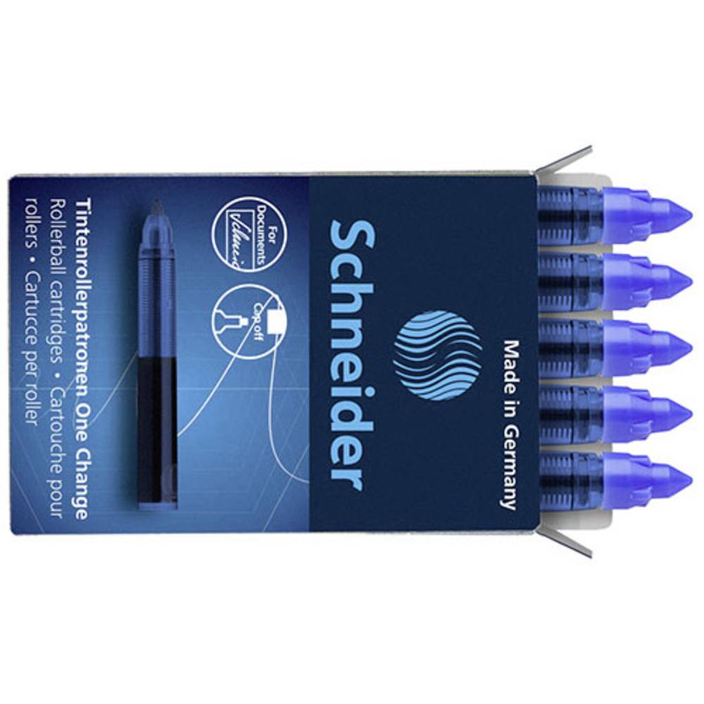 Schneider Schreibgeräte Ricarica inchiostro One Change 0.6 mm Blu 185403 5 pz.