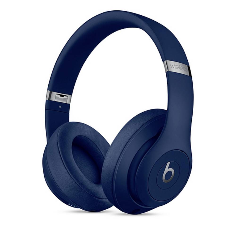 Beats Studio3 Cuffie auricolari Bluetooth, via cavo Stereo Blu Eliminazione del rumore pieghevole, regolazione del volume