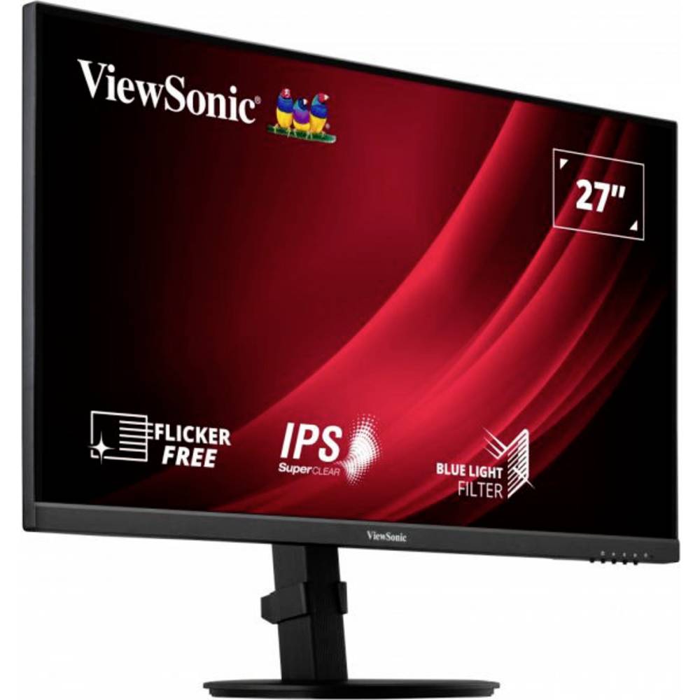 Viewsonic VG2709-2K-MHD-2 Monitor LED ERP E (A - G) 68.6 cm (27 pollici) 2560 x 1440 Pixel 16:9 4 ms HDMI ™, DisplayPort, Audio stereo (jack da 3,5 mm