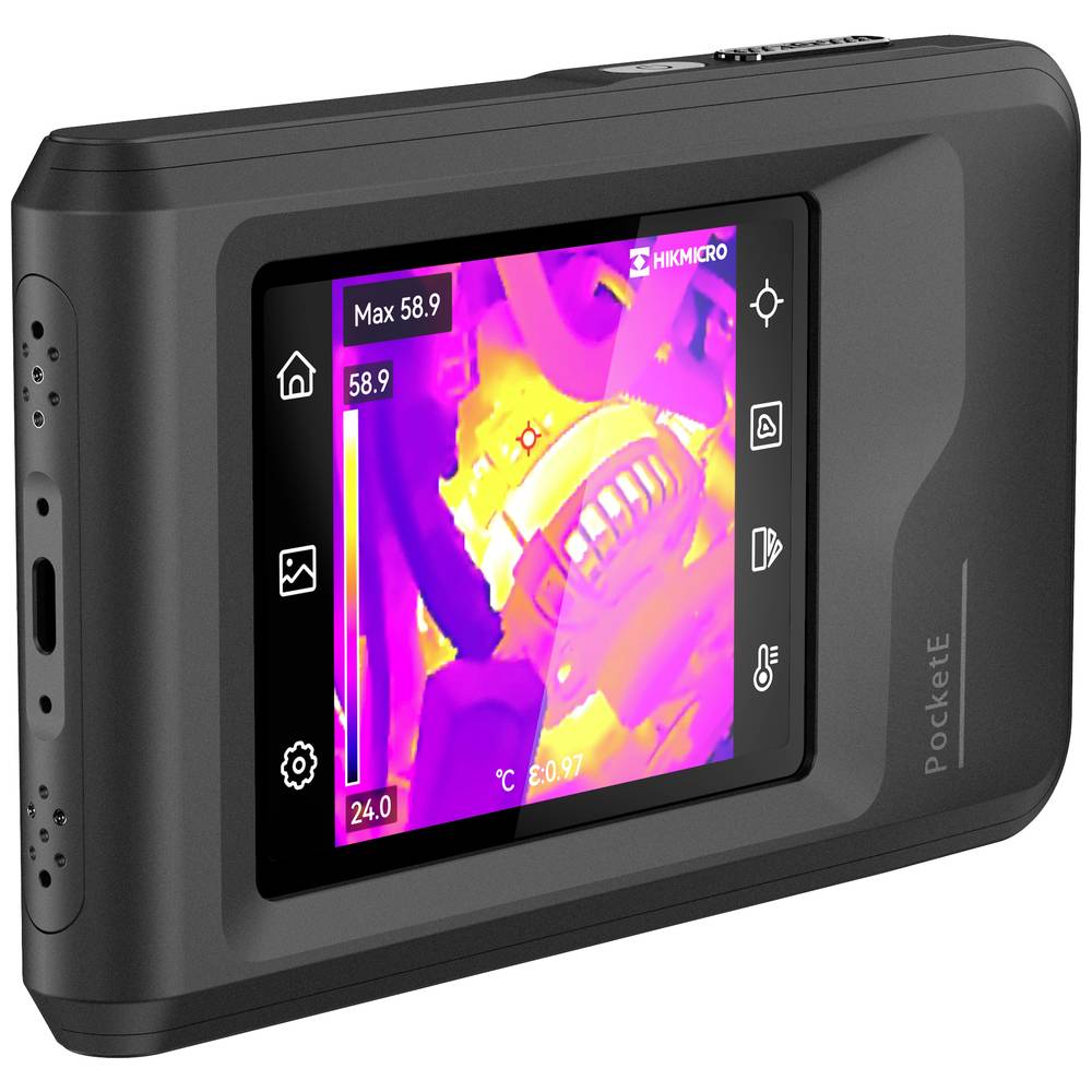 HIKMICRO PocketE Termocamera -20 fino a 350 °C 96 x 96 Pixel 25 Hz Luce LED integrata, WiFi