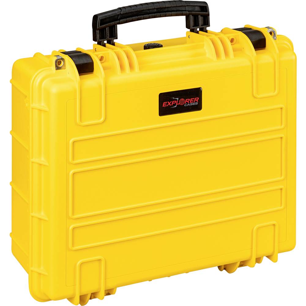 Explorer Cases Valigetta portaoggetti outdoor 4419HL.Y yellow with pick & pluck foam (L x A x P) 45 x 35 x 19 cm Giallo 4419HL.Y