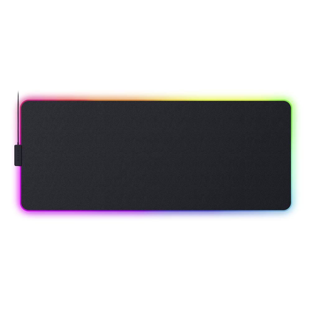 RAZER Strider Chroma Gaming mouse pad Illuminato, Porta USB Nero