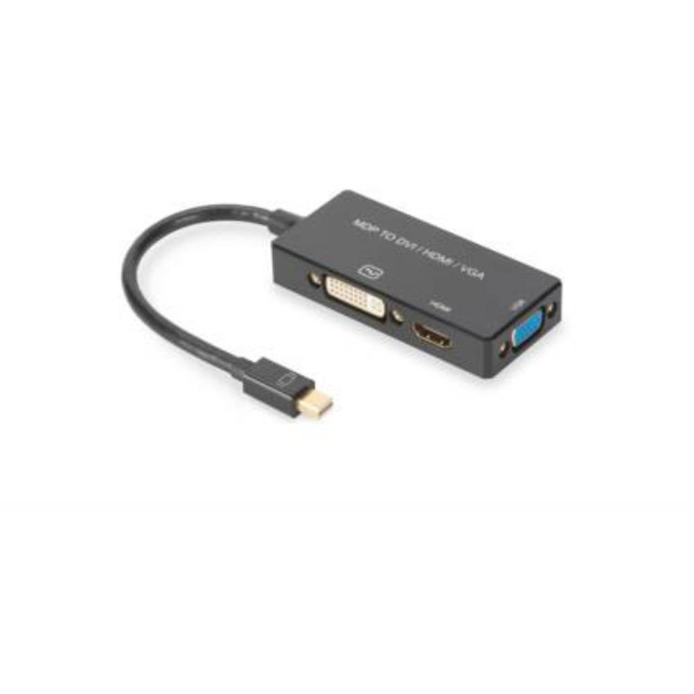 Digitus AV Convertitore AK-340419-002-S [Mini-DisplayPort - HDMI, DVI, VGA] 3840 x 2160 Pixel