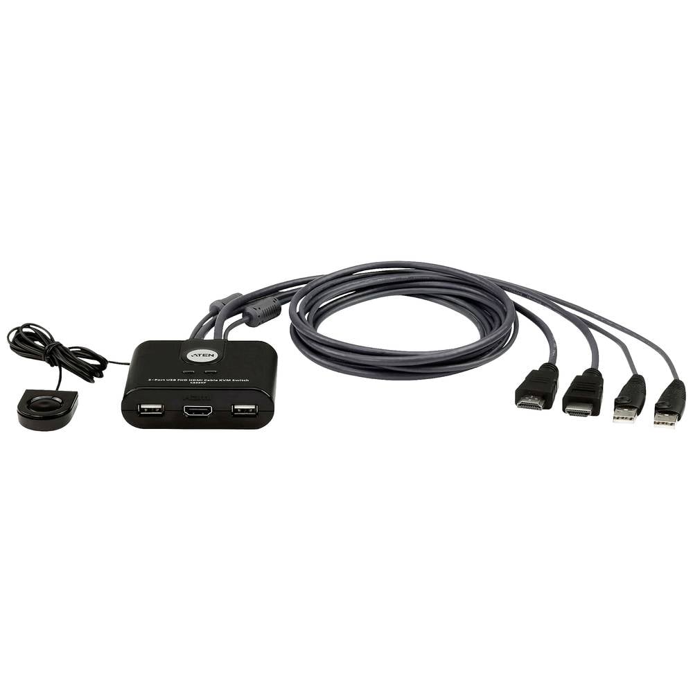 ATEN CS22HF Switch HDMI HDMI Tastiera 1920 x 1080 Pixel