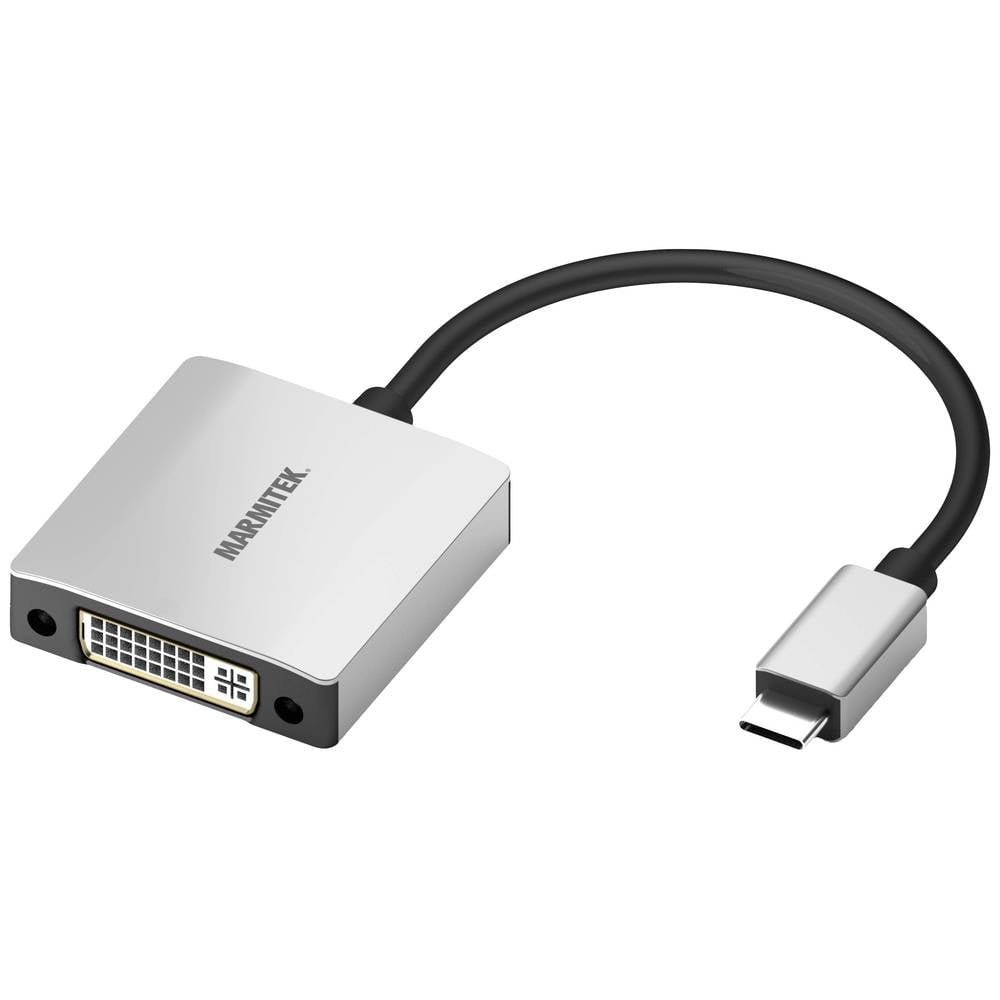 Marmitek USB-C® Adattatore [1x USB-C® - 1x DVI] USB-C / DVI Adapter 0.15 m