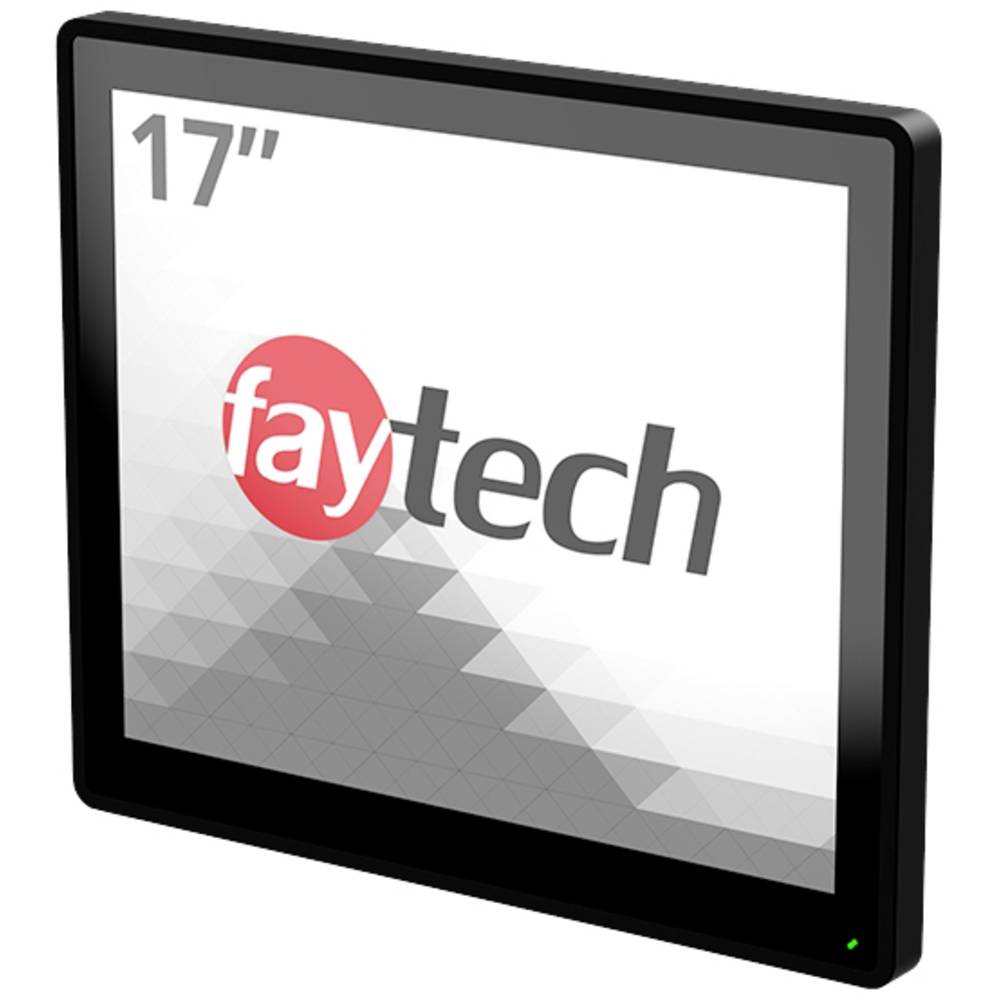 Faytech FT17TMCAPOB Monitor touch screen ERP: F (A - G) 43.2 cm (17 pollici) 1920 x 1080 Pixel 5:4 3.8 ms HDMI ™, DisplayPort, VGA, USB-B, Audio-Line-