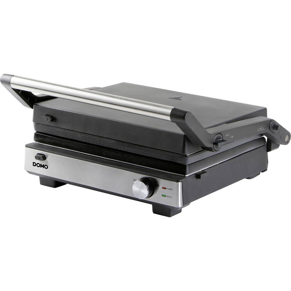 DOMO MULTIFUNKTIONALER KONTAKTGRILL 2-IN-1 Griglia Nero