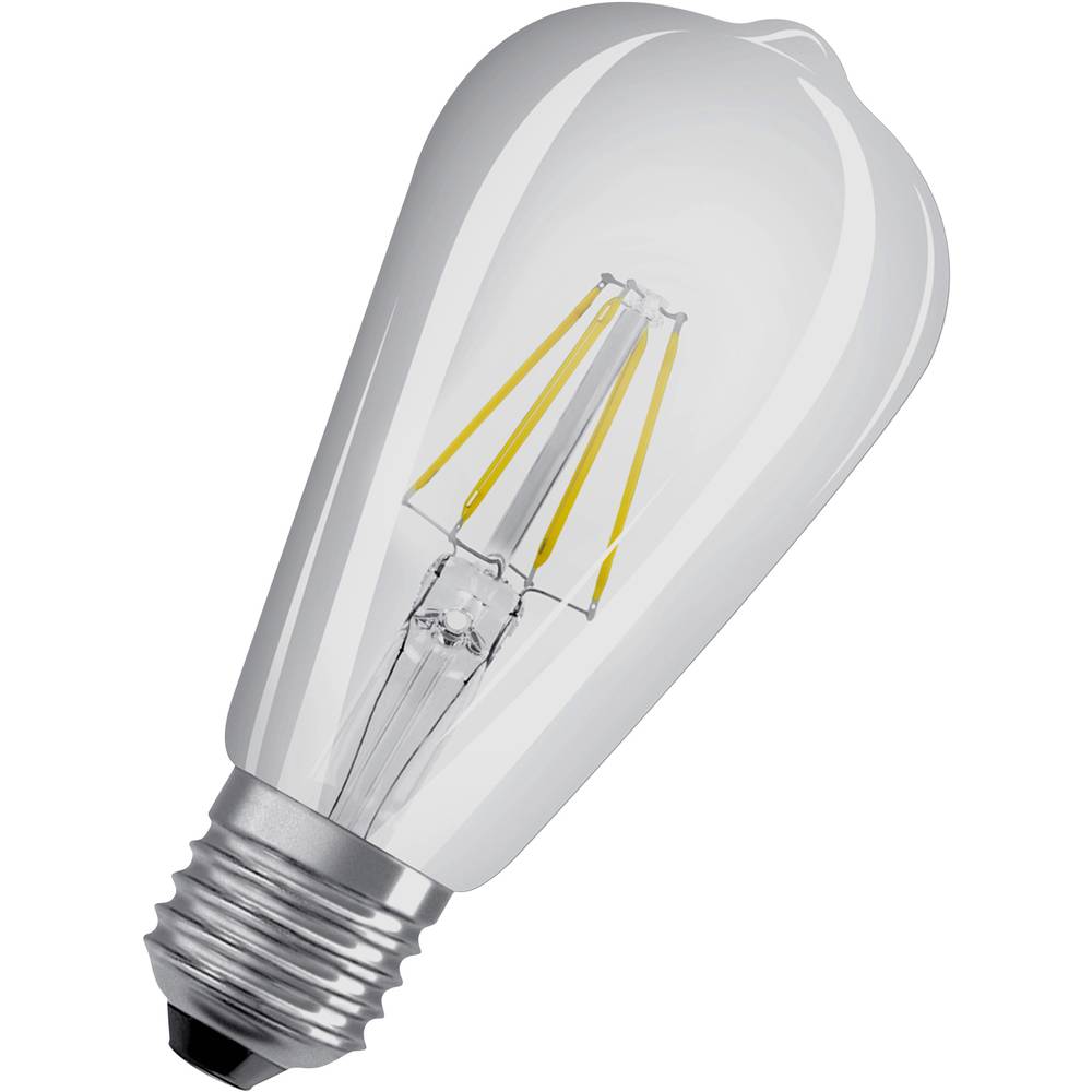 OSRAM HOMELIGHTING 4058075434424 LED (monocolore) ERP E (A - G) E27 Forma di bulbo 4 W = 40 W Bianco caldo (Ø x L) 64 mm x 143 mm 1 pz.