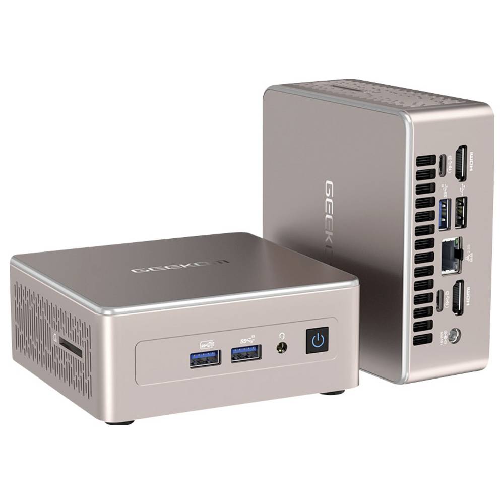 GEEKOM Mini-PC (HTPC) A5 AMD Ryzen 5 7430U 4.3 GHz 8 GB RAM 256 GB SSD AMD Grafica A5-R5