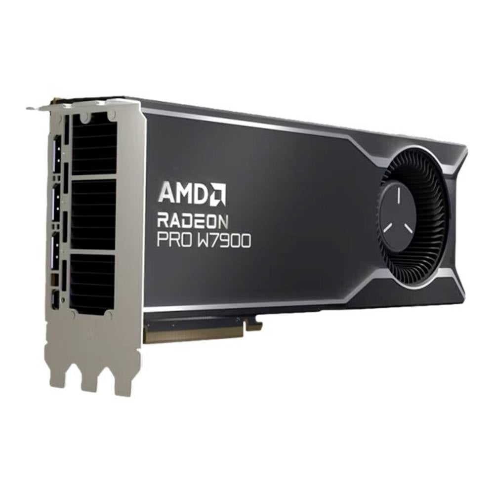 AMD Scheda grafica AMD Radeon Pro W7900 48 GB RAM GDDR6 PCIe x16 DisplayPort 2.1, Mini DisplayPort Vulcano