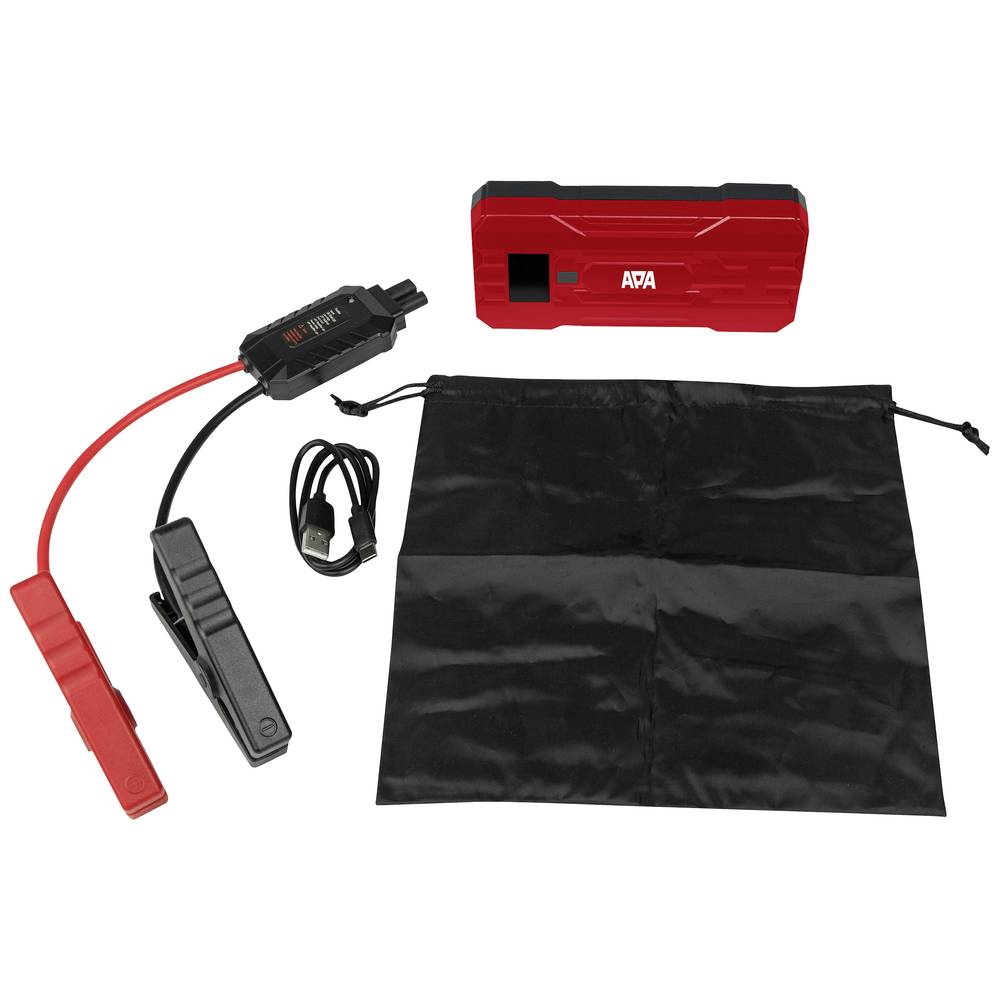 APA Sistema di accensione rapido Powerpack 10 Ah 4S LiPo 16443 Corrente davviamento ausiliaria (12 V)=400 A 1 x Uscita 12V , Luce di segnalazione SOS,