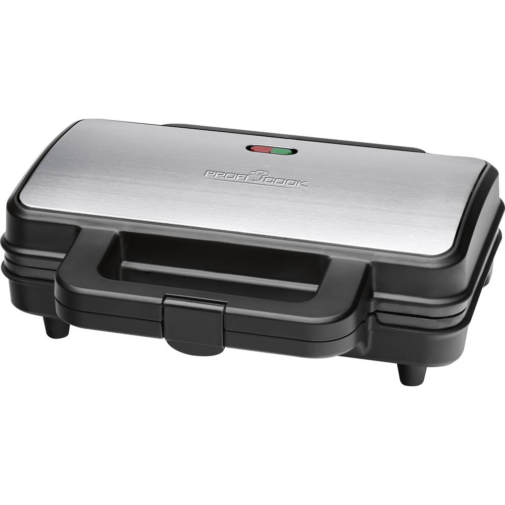 Profi Cook PC-ST 1092 Tostiera Nero, Argento