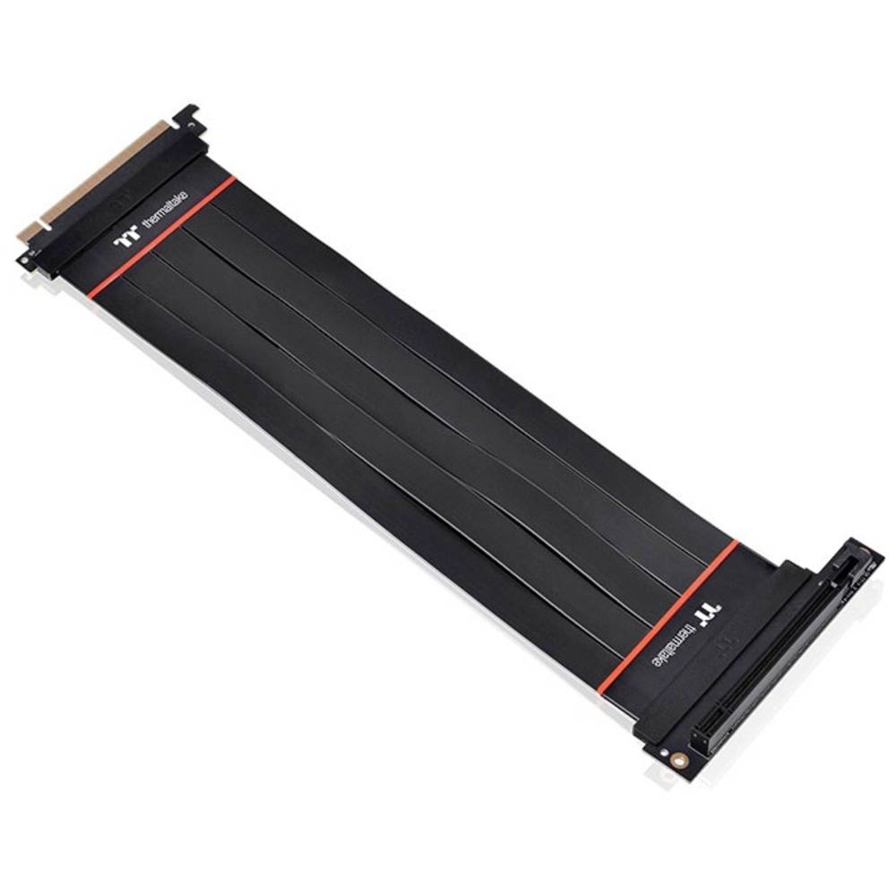 Thermaltake Cavo riser PCIe PCIe 4.0 PCIe x16 3.0, PCIe x16 3.0 0.30 m Nero Spina angolata a 90° AC-058-CO1OTN-C2