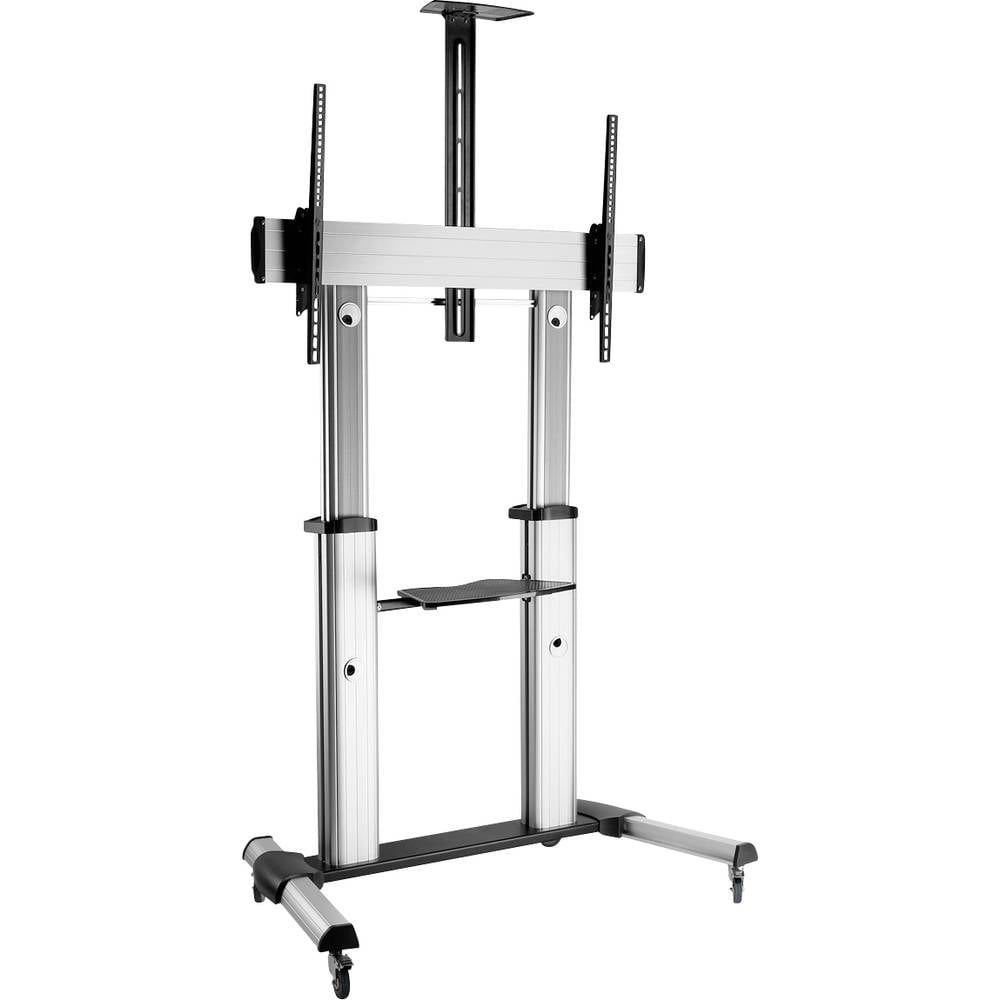 Roline Carrello per TV 152,4 cm (60) - 254,0 cm (100) Supporto da pavimento, Regolabile in altezza, Inclinabile
