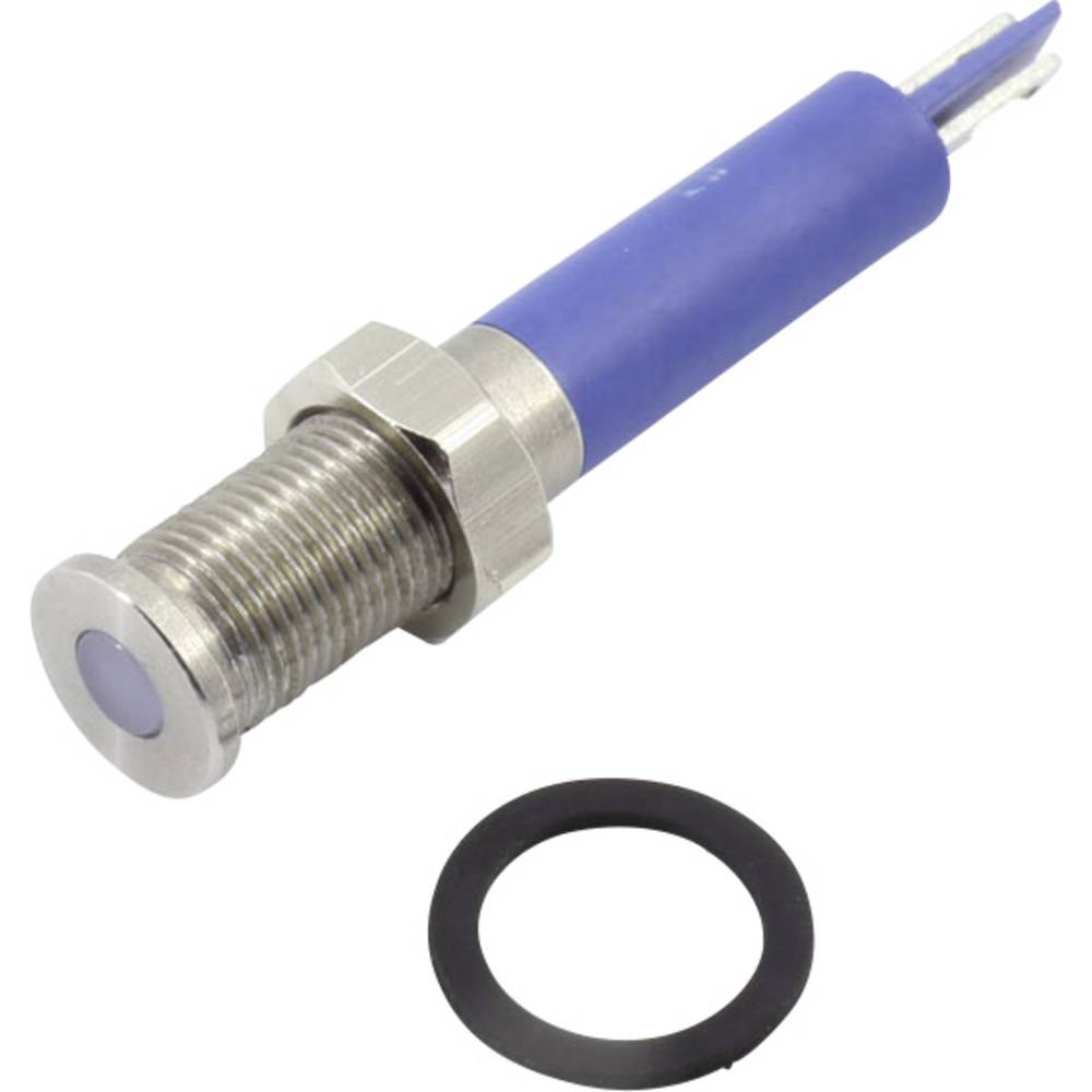 TRU COMPONENTS 1605947 Luce di segnalazione a LED Bianco 24 V DC/AC 350 mcd