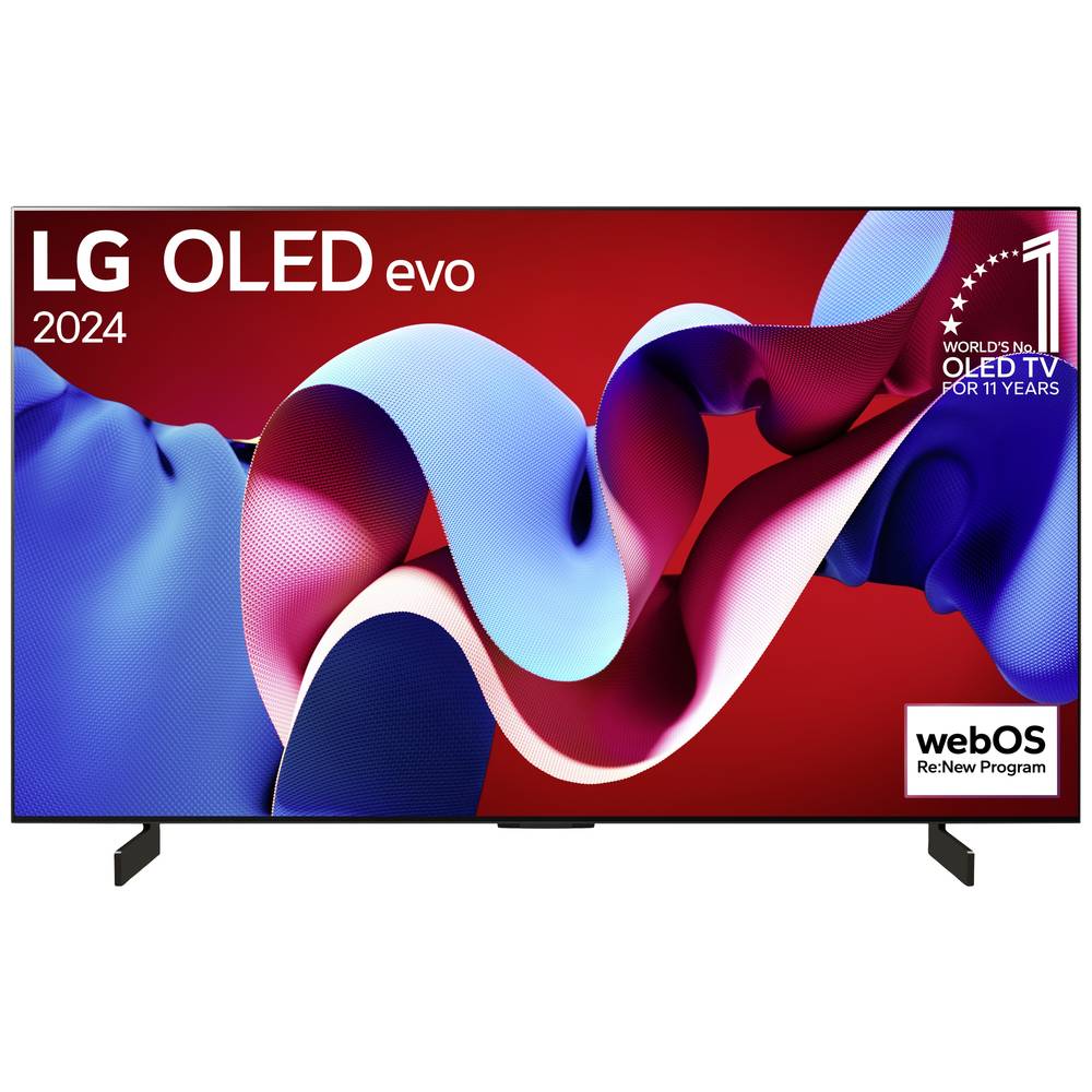 LG Electronics OLED42C47LA 4K OLED evo TV TV OLED 106 cm 42 pollici ERP G (A - G) CI+, DVB-C, DVB-S2, DVB-T2, Smart TV, UHD, WLAN Nero