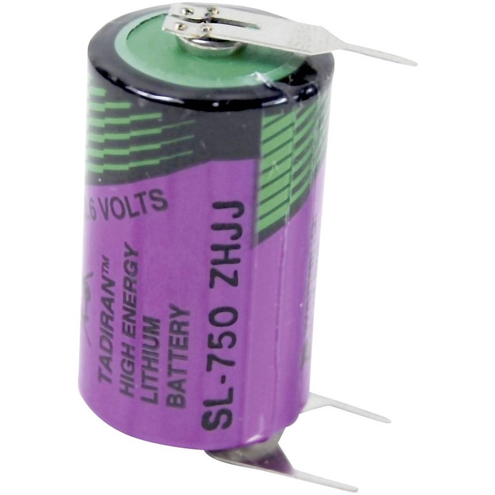 Tadiran Batteries SL 750 PT Batteria speciale 1/2 AA terminali a saldare a U Litio 3.6 V 1100 mAh 1 pz.
