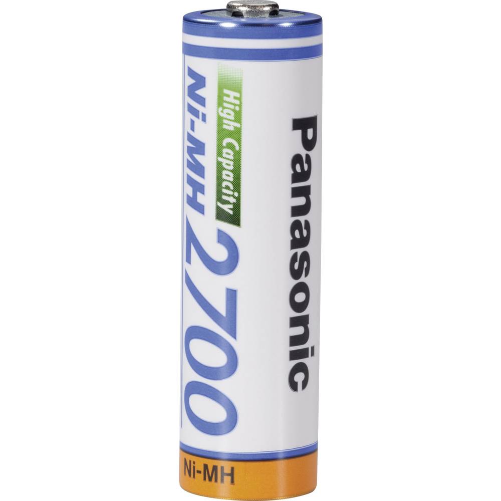 Panasonic HR-3U Batteria ricaricabile Stilo (AA) NiMH 2700 mAh 1.2 V 1 pz.
