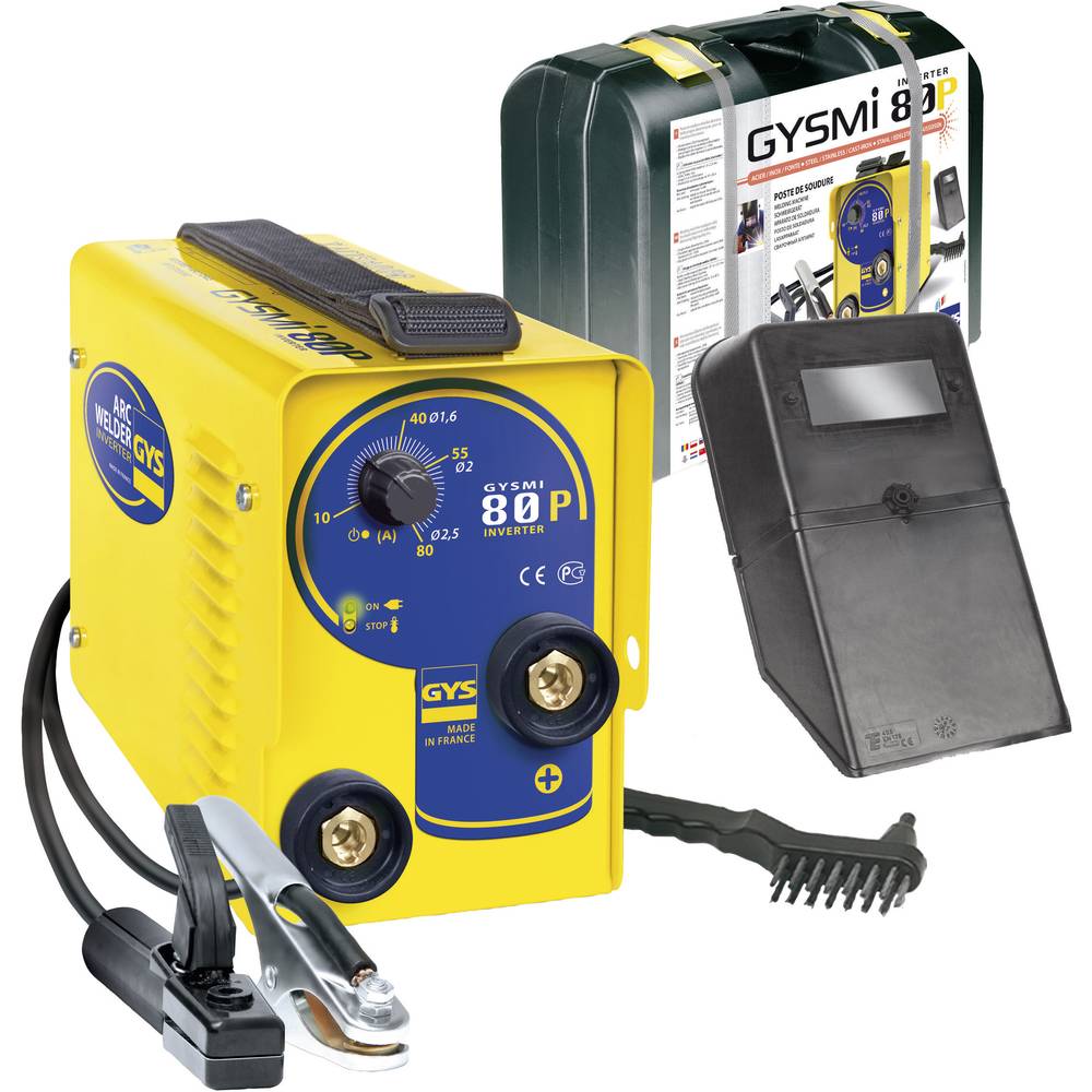 GYS I 80P Saldatrice inverter 10 - 80 A incl. Accessori