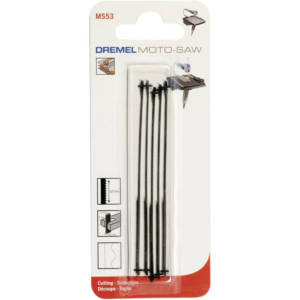 Lama per sega Lama seghettata per tagliare il metallo DREMEL® Moto-Saw (MS53) Dremel 2615MS53JA N/A