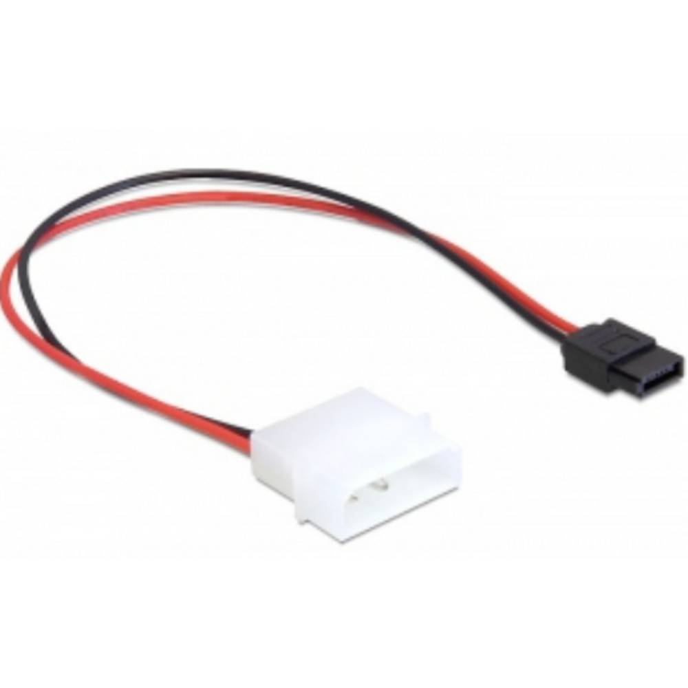 Cavo Hard Disk Delock 0.245 m Nero, Rosso