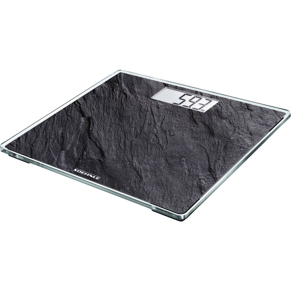 Soehnle Style Sense Compact 300 Slate Bilancia per persone; digitale Portata max.=180 kg Antracite
