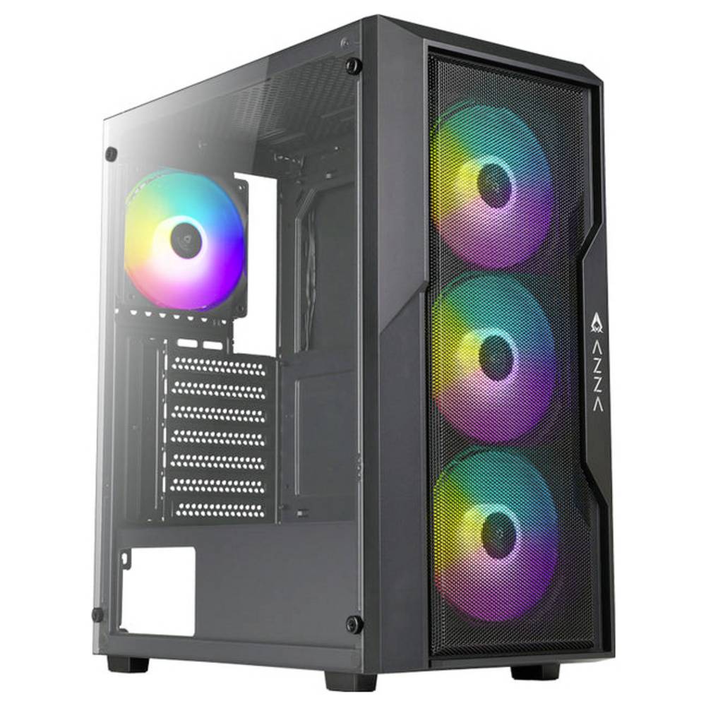 AZZA Fighter 290 Midi-Tower PC Case Nero