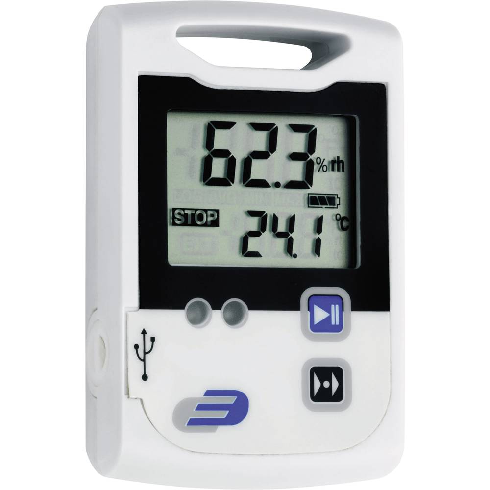 Dostmann Electronic 5005-0110 LOG110 Data logger multifunzione Misura: Umidità dellaria, Temperatura -30 fino a 70 °C 0 fino a 99 % ur