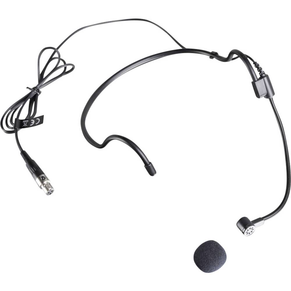 LD Systems LDWS100MH1 ad archetto Microfono per cantanti Tipo di trasmissione (dettaglio):Cablato incl. protezione vento