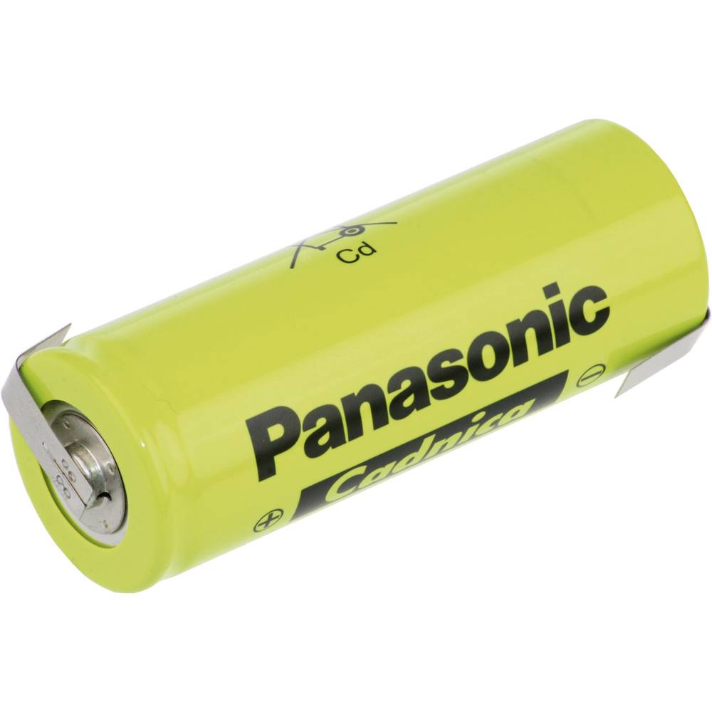Panasonic 3/2 D ZLF Batteria ricaricabile speciale F linguette a saldare a Z NiCd 1.2 V 7000 mAh