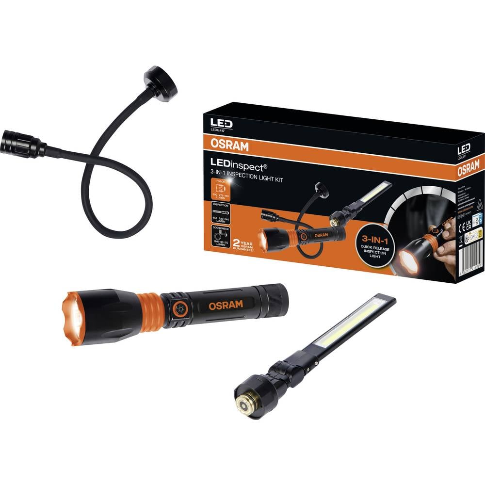 OSRAM LEDIL417 LEDinspect 3-IN-1 INSPECTION LIGHT Lampada da lavoro