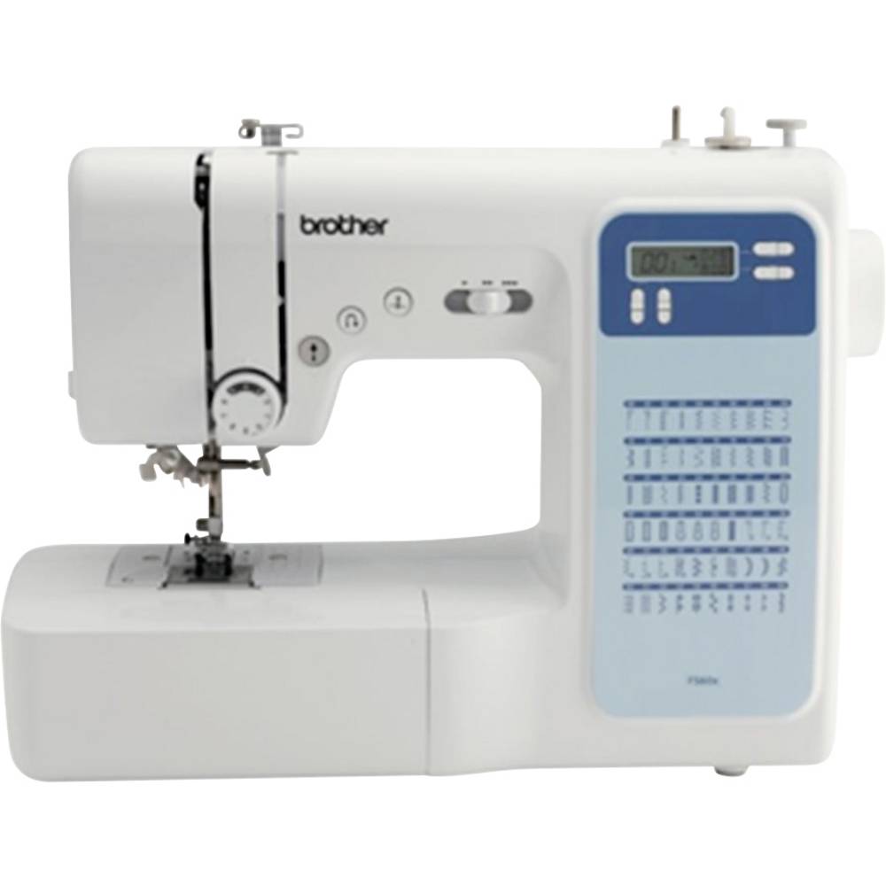 Brother Macchina da cucire computerizzata FS60XVM1 Supporto via computer, con display, Luce LED Multicolore